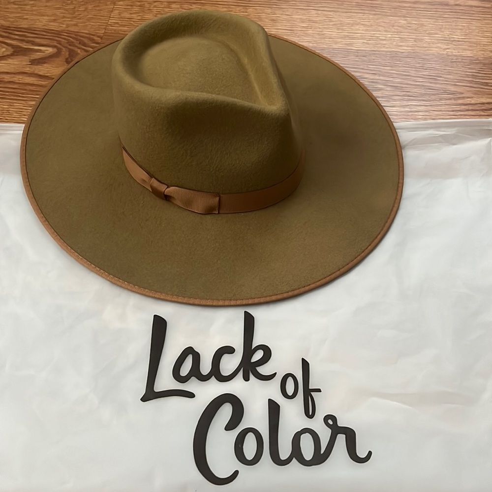 Lack of Color Teak Rancher Hat Brown Small